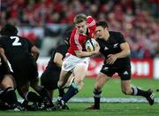 2 July 2005; Dwayne Peel, British and Irish Lions, breaks through the New Zealand defence. British and Irish Lions Tour to New Zealand 2005, 2nd Test, New Zealand v British and Irish Lions, Westpac Stadium, Wellington, New Zealand. Picture credit; Brendan Moran / SPORTSFILE