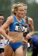 2 July 2005; Benita Johnson, Australia, in action during the Bupa Ireland Womens 3000m race at the 2005 Bupa Cork City Sports. Mardyke Arena, Cork. Picture credit; Pat Murphy / SPORTSFILE