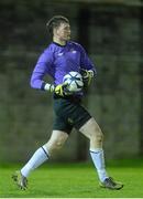 18 February 2014; Seamus Houghton, IT Carlow. UMBRO CUFL Premier Division Final, IT Carlow v University College Dublin, Frank Cooke Park, Tolka Rovers FC, Dublin. Picture credit: Pat Murphy / SPORTSFILE