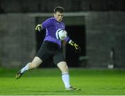 18 February 2014; Seamus Houghton, IT Carlow. UMBRO CUFL Premier Division Final, IT Carlow v University College Dublin, Frank Cooke Park, Tolka Rovers FC, Dublin. Picture credit: Pat Murphy / SPORTSFILE