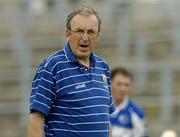 9 July 2005; Paudie Butler, Laois, manager pictured during the game against Antrim. Guinness All-Ireland Senior Hurling Championship Qualifier, Round 3, Antrim v Laois, Casement Park, Belfast. Picture credit; Matt Browne / SPORTSFILE