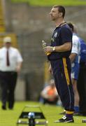 9 July 2005; Wexford manager Pat Roe. Bank of Ireland All-Ireland Senior Football Championship Qualifier, Round 2, Monaghan v Wexford, St. Tighernach's Park, Clones, Co. Monaghan. Picture credit; Pat Murphy / SPORTSFILE