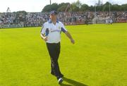 10 July 2005; Anthony Daly, Clare manager, at the end of the match. Guinness All-Ireland Senior Hurling Championship Qualifier, Round 3, Clare v Waterford, Cusack Park, Ennis, Co. Clare. Picture credit; Damien Eagers / SPORTSFILE