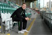 19 February 2014; Shamrock Rovers' Conor Kenna following a press conference. Shamrock Rovers Press Conference, Tallaght Stadium, Tallaght, Dublin. Picture credit: Barry Cregg / SPORTSFILE