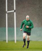 20 February 2014; Ireland's Paul O'Connell during squad training ahead of their RBS Six Nations Rugby Championship match against England on Saturday. Ireland Rugby Squad Training, Carton House, Maynooth, Co. Kildare. Picture credit: Stephen McCarthy / SPORTSFILE