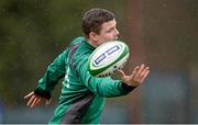 20 February 2014; Ireland's Brian O'Driscoll during squad training ahead of their RBS Six Nations Rugby Championship match against England on Saturday. Ireland Rugby Squad Training, Carton House, Maynooth, Co. Kildare. Picture credit: Stephen McCarthy / SPORTSFILE