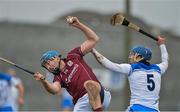 23 February 2014; Conor Cooney, Galway, in action against Jamie Nagle, Waterford. Allianz Hurling League, Division 1A, Round 2, Waterford v Galway, Walsh Park, Waterford. Picture credit: David Maher / SPORTSFILE