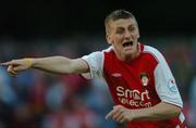 8 July 2005; Anthony Flood, St. Patrick's Athletic. eircom League, Premier Division, St. Patrick's Athletic v Shelbourne, Richmond Park, Dublin. Picture credit; David Maher / SPORTSFILE