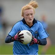 23 February 2014; Carla Rowe, Dublin. Tesco HomeGrown Ladies Football National League Division 1, Monaghan v Dublin, Inniskeen, Co. Monaghan. Picture credit: Oliver McVeigh / SPORTSFILE