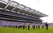 17 July 2005; The Dublin and Laois teams are led in the parade by the Band of An Garda Siochana. Bank of Ireland Leinster Senior Football Championship Final, Dublin v Laois, Croke Park, Dublin. Picture credit; Brian Lawless / SPORTSFILE