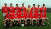 1 April 1999; The Armagh team prior to the Church and General National Football League Quarter-Final match between Armagh and Sligo at Pearse Park in Longford. Photo by Matt Browne/Sportsfile