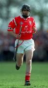 18 April 1999; Ben O'Connor of Cork during the Church & General National Hurling League Division 1B match between Wexford and Cork at Páirc Uí Shíocháin in Gorey, Wexford. Photo by Ray McManus/Sportsfile