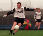 11 April 1999; Brian Walsh of Sligo during the Church and General National Football League Quarter-Final match between Armagh and Sligo at Pearse Park in Longford. Photo by Matt Browne/Sportsfile