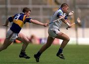 18 April 1999; Dan Shanahan of Waterford in action against Conor Gleeson of Tipperary during the Church and General National Hurling League Division 1B match between Tipperary and Waterford at Semple Stadium in Thurles, Tipperary. Photo by Brendan Moran/Sportsfile