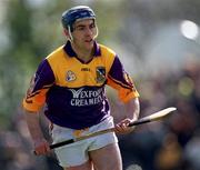 18 April 1999; Liam Dunne of Wexford during the Church & General National Hurling League Division 1B match between Wexford and Cork at Páirc Uí Shíocháin in Gorey, Wexford. Photo by Ray McManus/Sportsfile