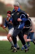 15 April 1999; Manager Paddy Kelly during Cavan hurling squad training at Breffni Park in Cavan. Photo by Brendan Moran/Sportsfile