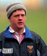 15 April 1999; Manager Paddy Kelly during Cavan hurling squad training at Breffni Park in Cavan. Photo by Brendan Moran/Sportsfile
