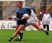 11 April 1999; Ray Cosgrove of Dublin during the Church and General National Football League Quarter-Final match between Dublin and Kildare at Croke Park in Dublin. Photo by Ray Lohan/Sportsfile