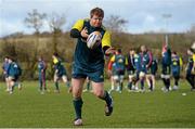 27 February 2014; Munster's Stephen Archer in action during squad training ahead of their Celtic League 2013/14, Round 16, game against Scarlets on Saturday. Munster Rugby Squad Training, Cork Institute of Technology, Bishopstown, Cork. Picture credit: Diarmuid Greene / SPORTSFILE