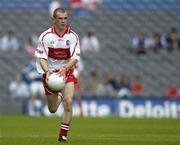 6 August 2005; Francis McEldowney, Derry. Bank of Ireland All-Ireland Senior Football Championship Qualifier, Round 4, Laois v Derry, Croke Park, Dublin. Picture credit; Brendan Moran / SPORTSFILE