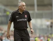 6 August 2005; Mickey Moran, Derry manager. Bank of Ireland All-Ireland Senior Football Championship Qualifier, Round 4, Laois v Derry, Croke Park, Dublin. Picture credit; Damien Eagers / SPORTSFILE