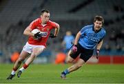 1 March 2014; Paul Kerrigan, Cork, in action against Dara Nelson, Dublin. Allianz Football League, Division 1, Round 3, Dublin v Cork, Croke Park, Dublin. Picture credit: Ray McManus / SPORTSFILE