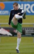 15 August 2005; Stephen Elliott, Republic of Ireland, in action during squad training. Malahide FC, Gannon Park, Malahide, Dublin. Picture credit; Brendan Moran / SPORTSFILE