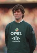 10 November 1996; Roy Keane, Republic of Ireland. World Cup Qualifier, Republic of Ireland v Iceland, Lansdowne Road, Dublin. Picture credit; David Maher / SPORTSFILE