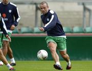 16 August 2005; Stephen Carr, Republic of Ireland, in action during squad training. Lansdowne Road, Dublin. Picture credit; David Maher / SPORTSFILE