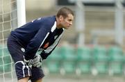 16 August 2005; Shay Given, Republic of Ireland, during squad training. Lansdowne Road, Dublin. Picture credit; David Maher / SPORTSFILE