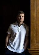 3 March 2014; Ireland's Brian O'Driscoll following a press conference ahead of their side's RBS Six Nations Rugby Championship match against Italy on Saturday. Ireland Rugby Press Conference, Carton House, Maynooth, Co. Kildare. Picture credit: Brendan Moran / SPORTSFILE