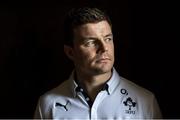3 March 2014; Ireland's Brian O'Driscoll following a press conference ahead of their side's RBS Six Nations Rugby Championship match against Italy on Saturday. Ireland Rugby Press Conference, Carton House, Maynooth, Co. Kildare. Picture credit: Brendan Moran / SPORTSFILE
