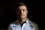 3 March 2014; Ireland's Brian O'Driscoll following a press conference ahead of their side's RBS Six Nations Rugby Championship match against Italy on Saturday. Ireland Rugby Press Conference, Carton House, Maynooth, Co. Kildare. Picture credit: Brendan Moran / SPORTSFILE