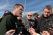 3 March 2014; Republic of Ireland assistant manager Roy Keane during a management update ahead of their International Friendly against Serbia on Wednesday. Republic of Ireland Management Update, Gannon Park, Malahide, Co. Dublin. Picture credit: David Maher / SPORTSFILE