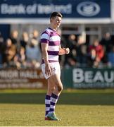 4 March 2014; James Lappin, Clongowes Wood College SJ. Beauchamps Leinster Schools Senior Cup, Semi-Final, St. Andrew’s College v Clongowes Wood College SJ, Donnybrook Stadium, Donnybrook, Dublin. Picture credit: Barry Cregg / SPORTSFILE