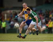 29 May 2016; Stephen Cahill of Limerick in action against Pat Burke of Clare during the Munster GAA Football Senior Championship quarter-final between Limerick and Clare at Gaelic Grounds in Limerick. Photo by Sam Barnes/Sportsfile