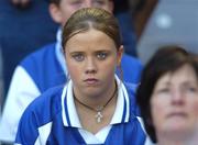 20 August 2005; A Laois supporter in the last minute of the match. Bank of Ireland All-Ireland Senior Football Championship Quarter-Final, Armagh v Laois, Croke Park, Dublin. Picture credit; Damien Eagers / SPORTSFILE