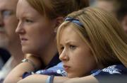 27 August 2005; Disappointed Dublin supporters watch the end of the match. Bank of Ireland All-Ireland Senior Football Championship Quarter-Final Replay, Dublin v Tyrone, Croke Park, Dublin. Picture credit; Damien Eagers / SPORTSFILE