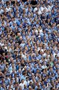 27 August 2005; Dublin supporters watch the final minutes of the game. Bank of Ireland All-Ireland Senior Football Championship Quarter-Final Replay, Dublin v Tyrone, Croke Park, Dublin. Picture credit; Ray McManus / SPORTSFILE