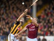 9 March 2014; Mark Kelly, Kilkenny, in action against Shane Kavanagh, Galway. Allianz Hurling League, Division 1A, Round 3, Kilkenny v Galway, Nowlan Park, Kilkenny. Picture credit: Ray McManus / SPORTSFILE