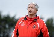 9 March 2014; Derry manager Brian McIver. Allianz Football League, Division 1, Round 4, Cork v Derry, Pairc Ui Rinn, Cork. Picture credit: Diarmuid Greene / SPORTSFILE