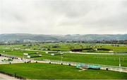 10 March 2014; A general view of the racecourse ahead of the Cheltenham Racing Festival 2014. Prestbury Park, Cheltenham, England. Picture credit: Barry Cregg / SPORTSFILE