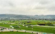 10 March 2014; A general view of the racecourse ahead of the Cheltenham Racing Festival 2014. Prestbury Park, Cheltenham, England. Picture credit: Barry Cregg / SPORTSFILE