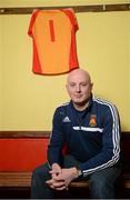 11 March 2014; Castlebar Mitchels manager Pat Holmes during a press conference ahead of their AIB GAA Football All-Ireland Senior Championship Final against St Vincent's on Monday the 17th of March. An Sportlainn Complex, Castlebar, Co. Mayo. Picture credit: Barry Cregg / SPORTSFILE