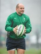 13 March 2014; Ireland's Rory Best during squad training ahead of their side's RBS Six Nations Rugby Championship 2014 match against France on Saturday. Ireland Rugby Squad Training, Carton House, Maynooth, Co. Kildare. Picture credit: Matt Browne / SPORTSFILE