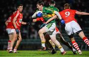 12 March 2014; Shaun Keane, Kerry, in action against Ian Maguire, Cork. Cadbury Munster GAA Football U21 Championship, Quarter-Final, Kerry v Cork, Austin Stack Park, Tralee, Co. Kerry. Picture credit: Matt Browne / SPORTSFILE
