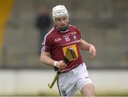 16 March 2014; Alan Devine, Westmeath, celebrates after scoring his side's first goal. Allianz Hurling League, Division 2A, Round 4, Kildare v Westmeath, St Conleth's Park, Newbridge, Co. Kildare. Picture credit: Pat Murphy / SPORTSFILE