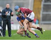 16 March 2014; Noel McGrath, Tipperary, in action against Conor Cooney, Galway. Allianz Hurling League, Division 1A, Round 4, Galway v Tipperary, Pearse Stadium, Galway. Picture credit: Ray Ryan / SPORTSFILE