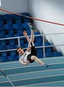 16 March 2014; Benjamin Guillou, Leevale A.C., Co. Cork, competing in the Senior Men's Pole Vault at the  Woodie’s DIY Indoor Track and Field League Final. Athlone Institute of Technology International Arena, Athlone, Co. Westmeath. Photo by Sportsfile