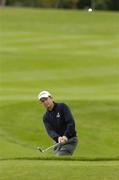 17 September 2005; Peter Lawrie, pitches onto the 6th green during the Irish PGA Championship at the Irish PGA National. Palmerstown House, Johnston, Co. Kildare. Picture credit; Matt Browne / SPORTSFILE